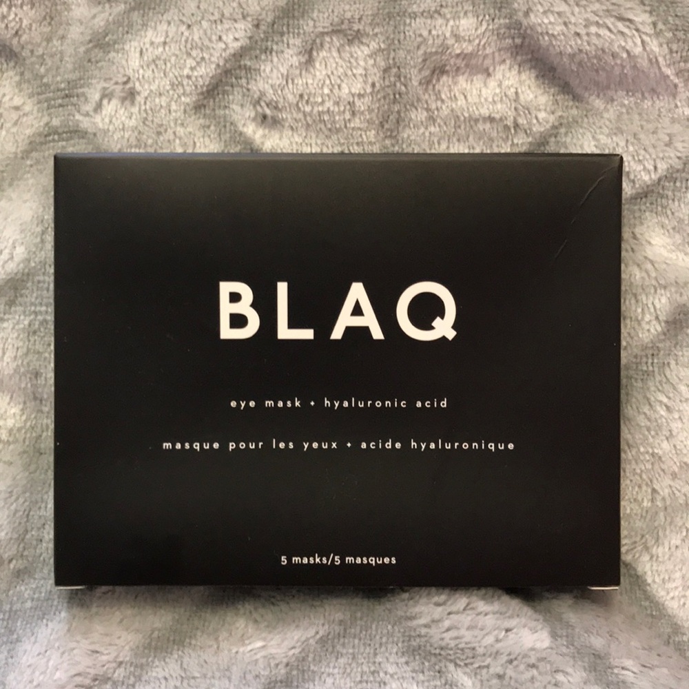 NWOT BLAQ Eye Mask, set of 5